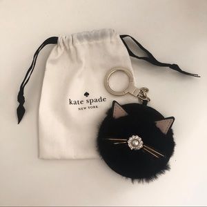 NWOT Kate Spade ♠️ Black Cat Bag Charm